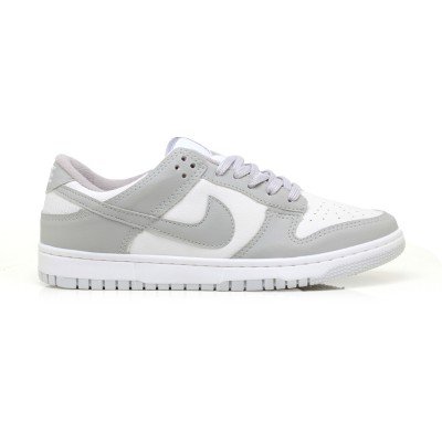 Tênis Dunk Low Branco Cinza